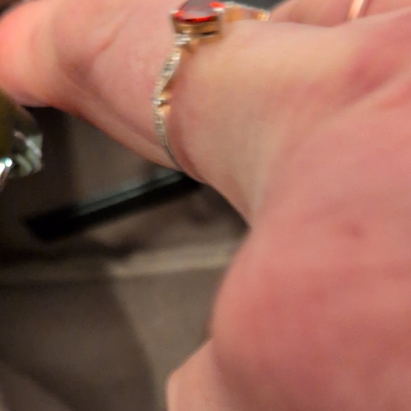 Coach Light Blue Suede Wristlet - Picture 9 of 16